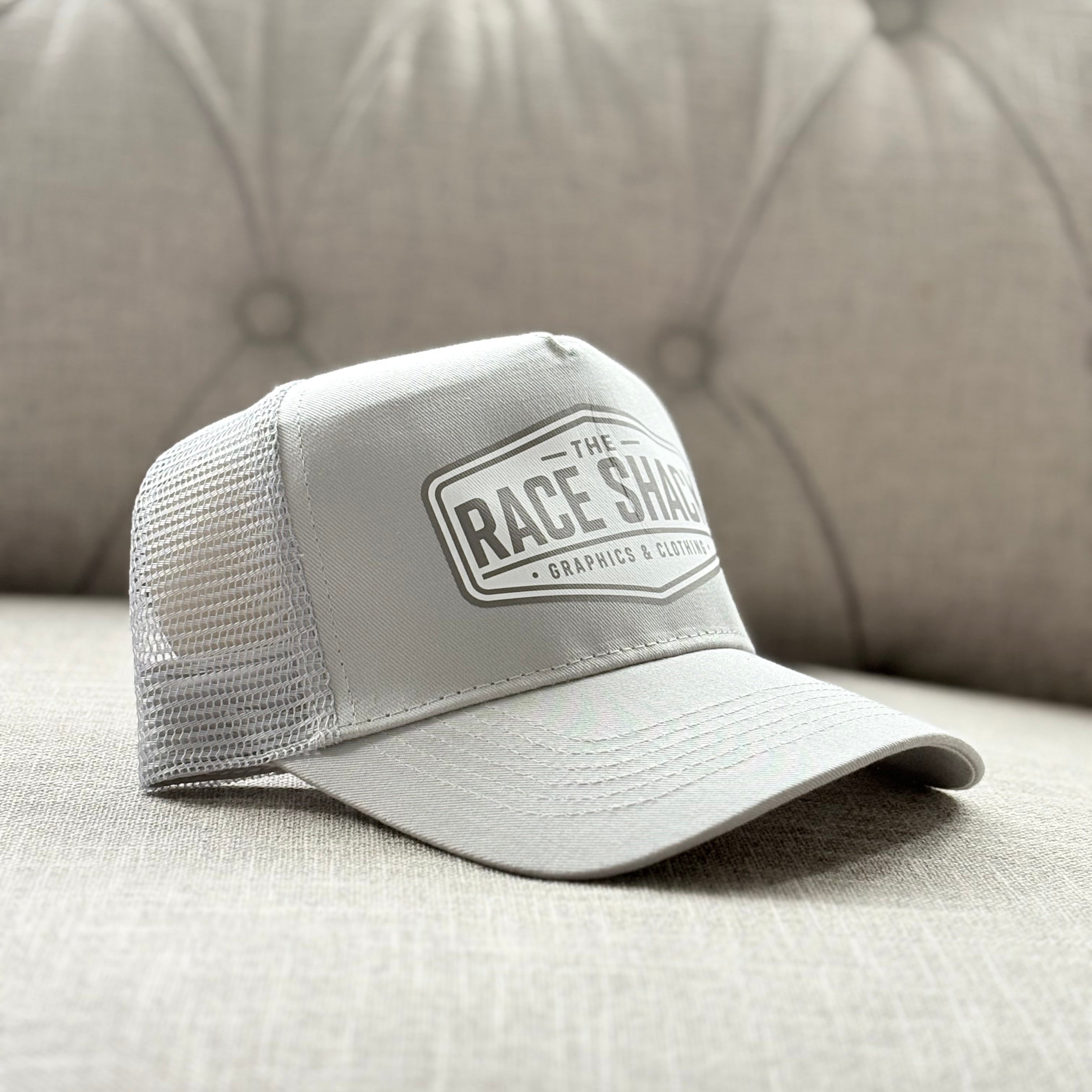 Retro B&W Logo Cap Light Grey