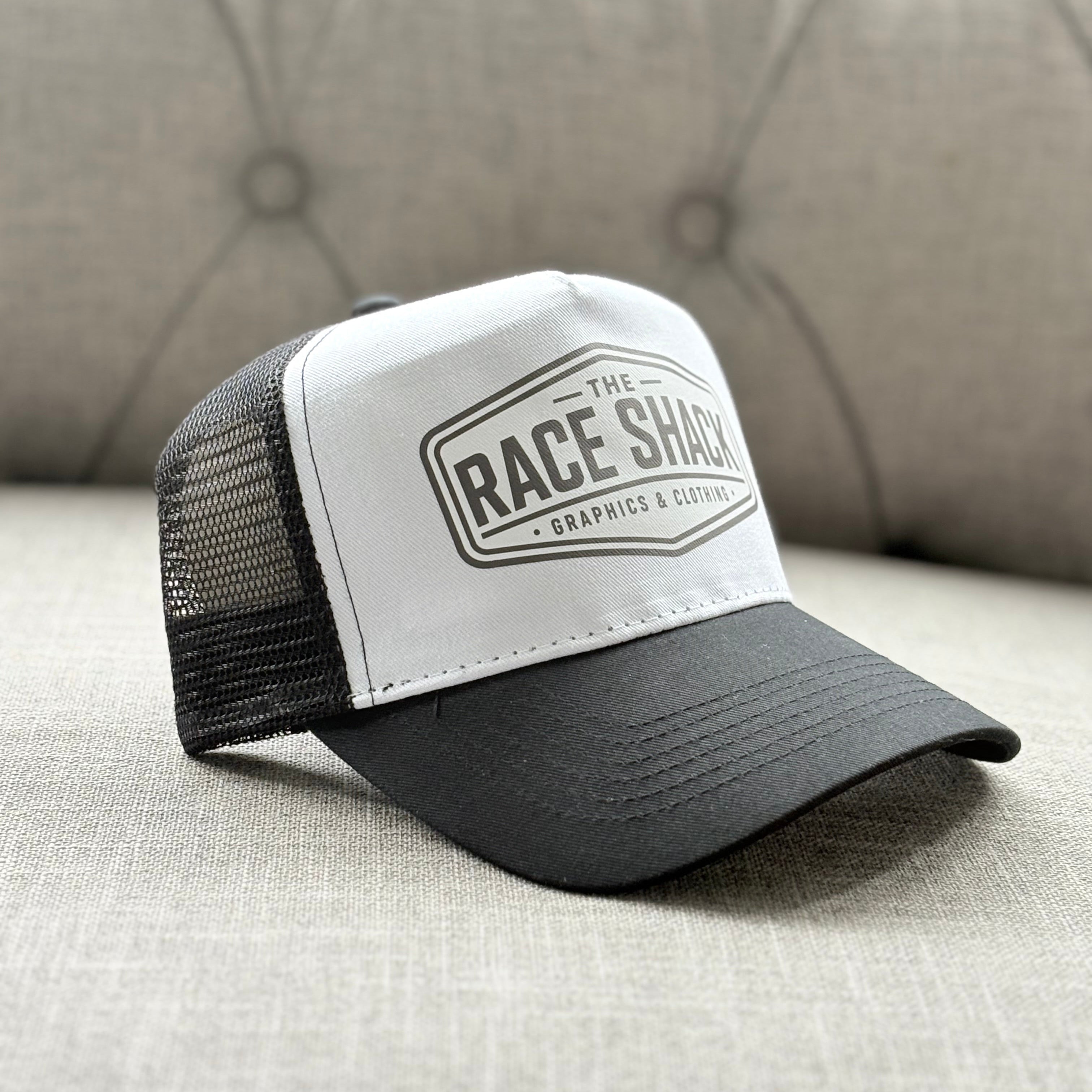 Retro B&W Logo Cap White&Black