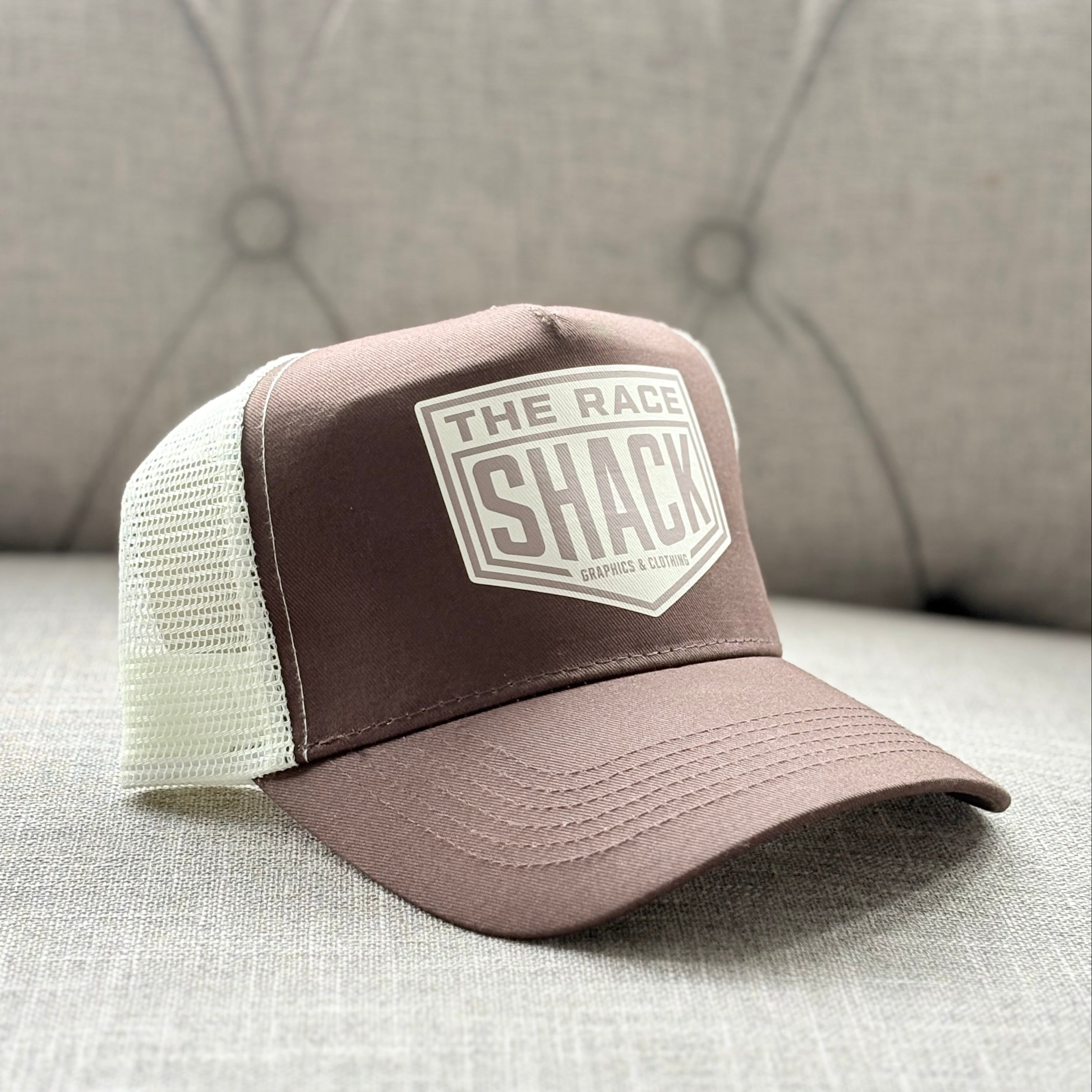 Shield Logo Cap Brown&Cream