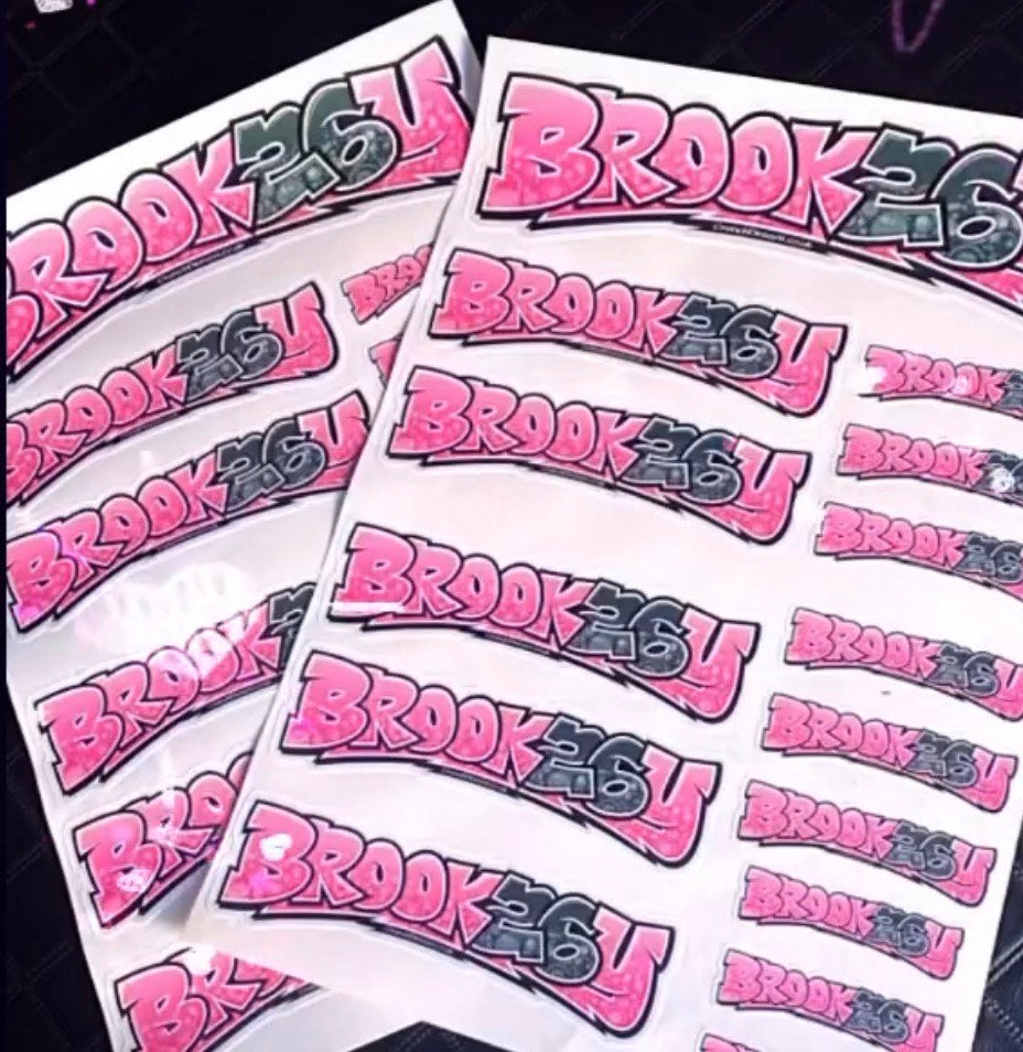 Sticker Sck A3 Sticker Sheet – The Race Shack