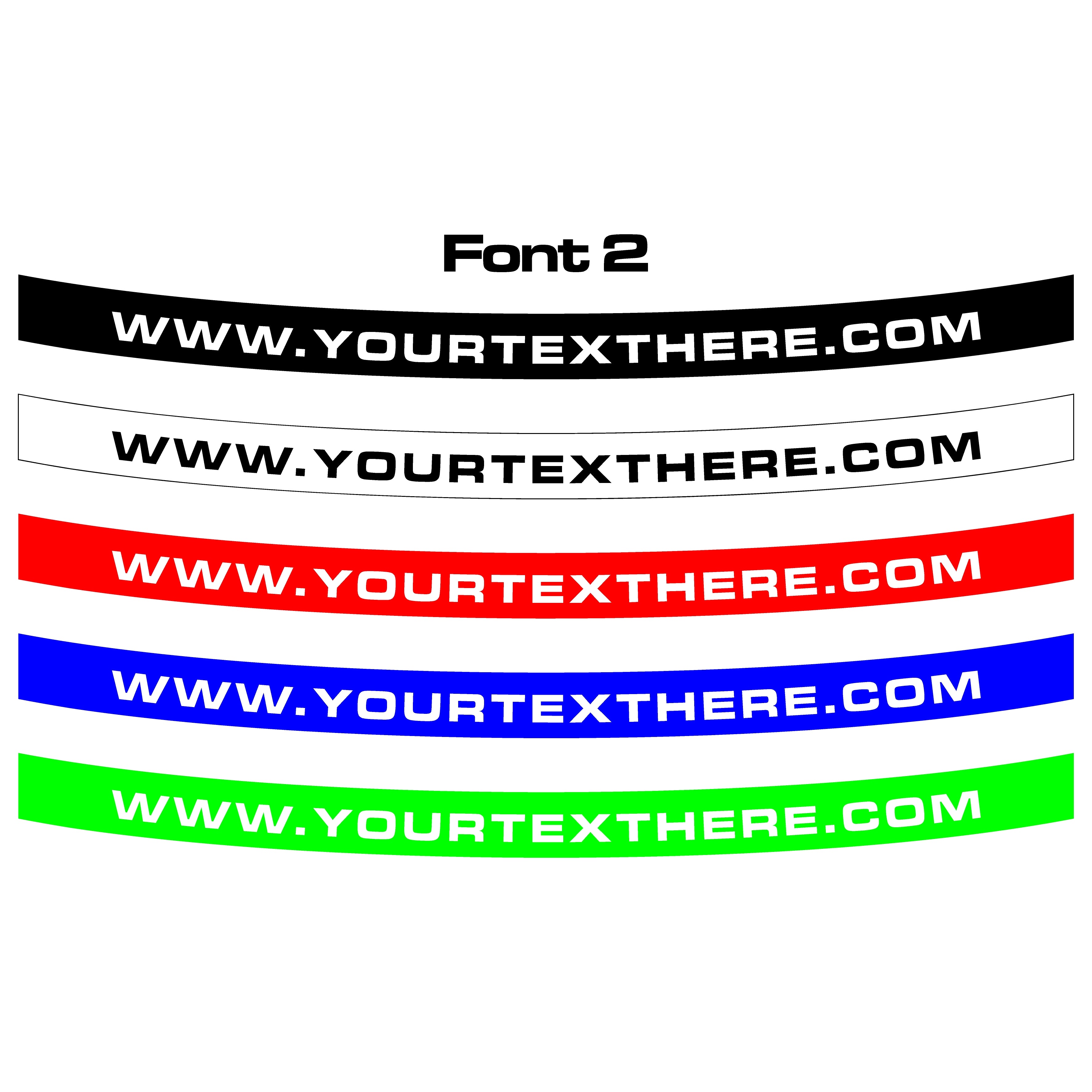 Visor Strips