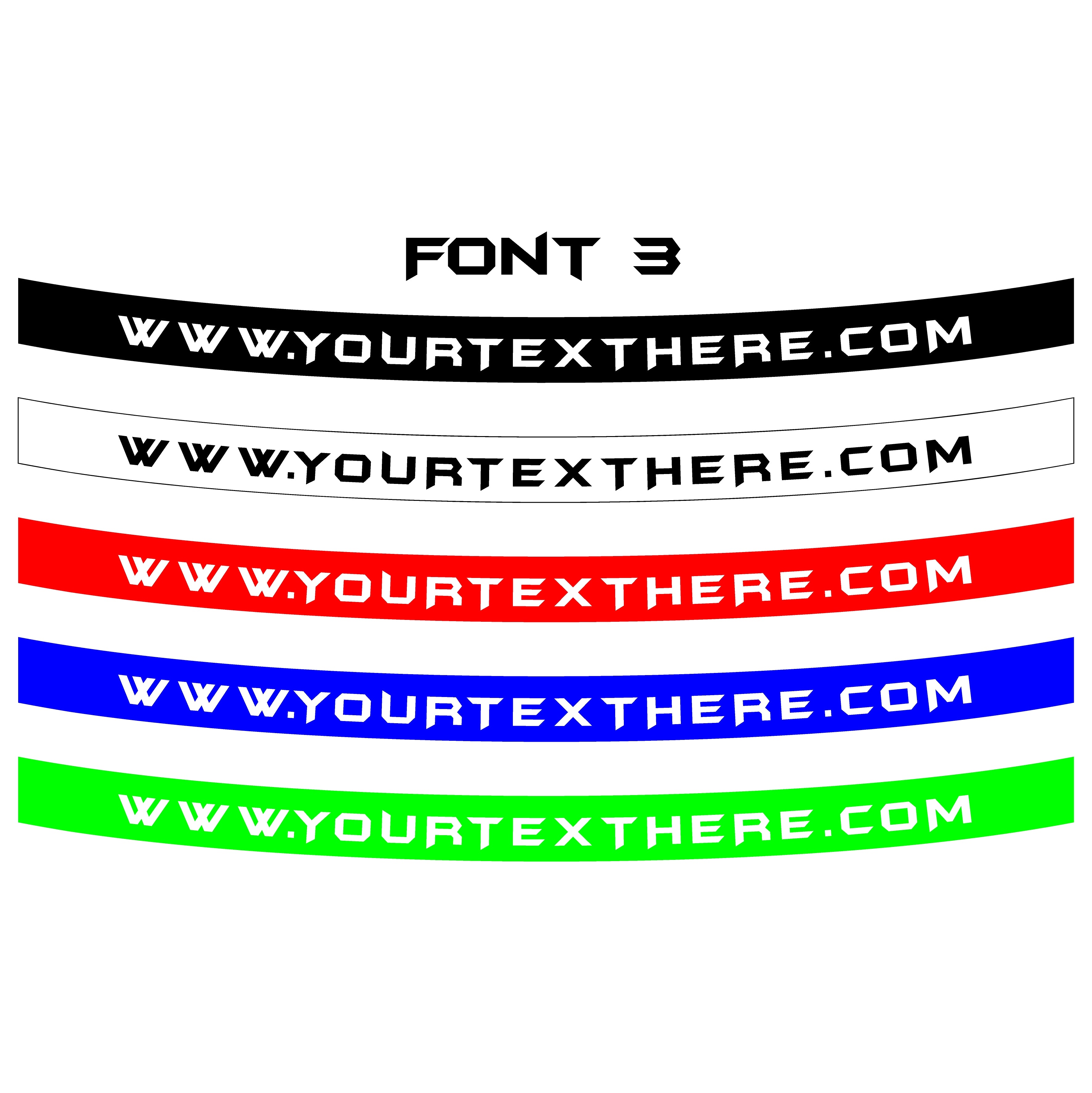 Visor Strips